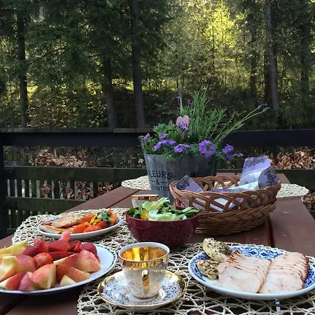 Pod Lesem Деревянный коттедж