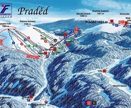 Pod Lesem Деревянный коттедж